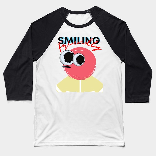 Smiling Smiling Friends, Smiling friends gleb, Baseball T-Shirt by BeatyinChaos